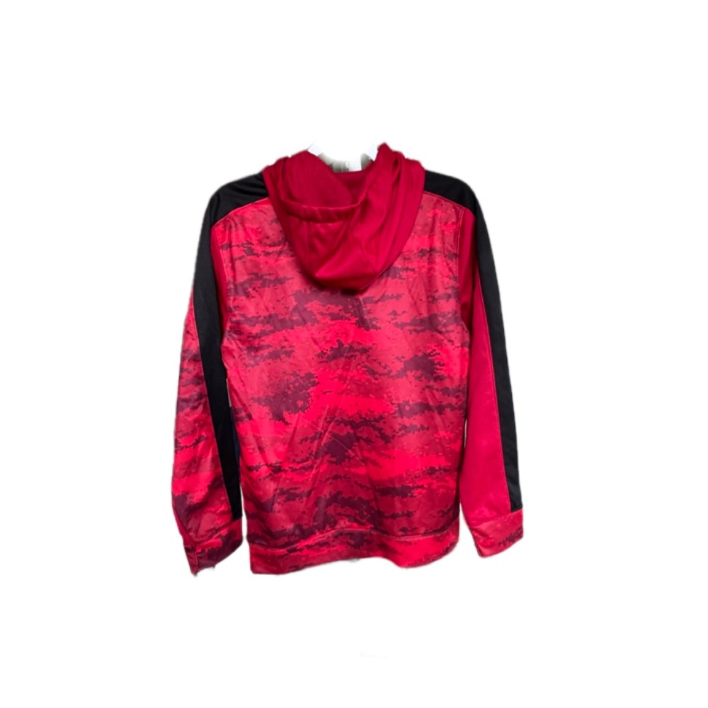 Atlanta Falcons NWT Hoodie Red Camo NFL Sweatshirt Pullover Game Day Fan Gear - Picture 2 of 5